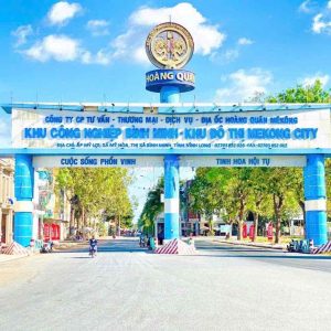 B.án nền110m² đường Phượng Hoàng KĐT Mekong City, Bình Minh, Vĩnh Long