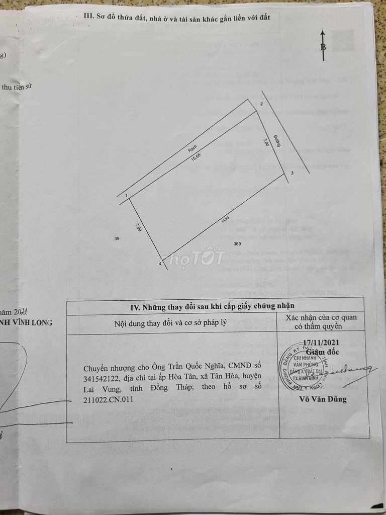 CÁCH CHỢ GIÁO MẸO 500M- KCN BÌNH MINH VĨNH LONG10 PHÚT - Ảnh 4