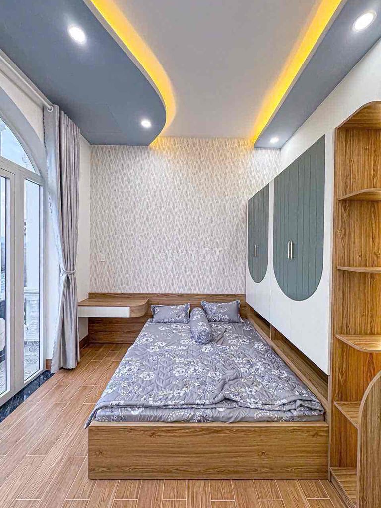 NHÀ LẦU MỚI XÂY 100% - FULL NỘI THẤT - TRỤC CHÍNH HẺM 147 LIÊN TỔ 12/2 - Ảnh 6