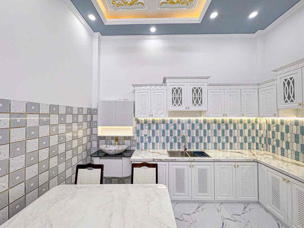 NHÀ LẦU MỚI XÂY 100% - FULL NỘI THẤT - TRỤC CHÍNH HẺM 147 LIÊN TỔ 12/2 - Ảnh 7