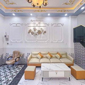 NHÀ LẦU MỚI XÂY 100% - FULL NỘI THẤT - TRỤC CHÍNH HẺM 147 LIÊN TỔ 12/2