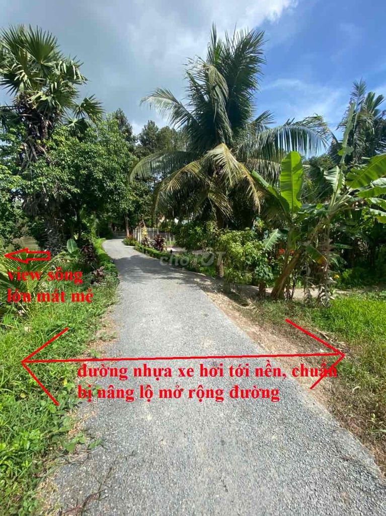 Bán nền đẹp cách chợ Hoá Thành chỉ 300m, Hóa Thành 1, Cách KCN Bình Minh, Vĩnh Long 10KM