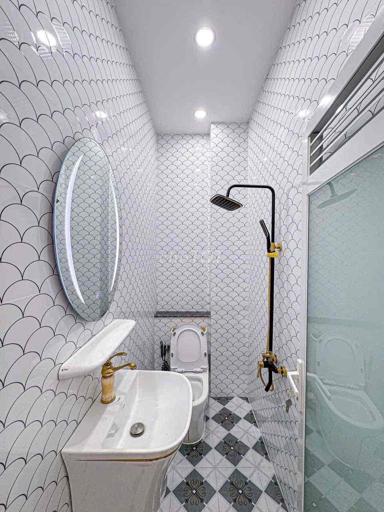 NHÀ LẦU MỚI XÂY 100% - FULL NỘI THẤT - TRỤC CHÍNH HẺM 147 LIÊN TỔ 12/2 - Ảnh 5