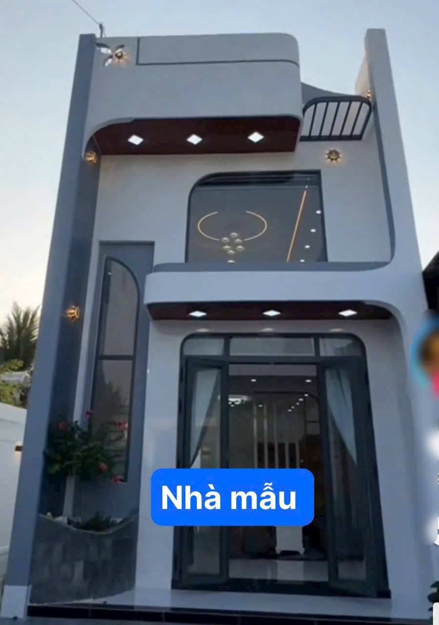 Bán nhà gác lửng khu dân cư bờ đai (thuộc xã đông bình cũ)