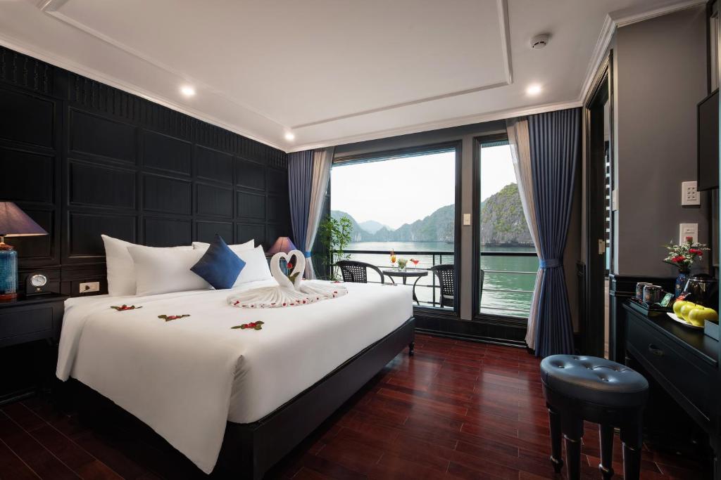 HẠ LONG 2 NGÀY 1 ĐÊM – DU THUYỀN ROSY – 5 SAO. KHỞI HÀNH TỪ HÀ NỘI - Ảnh 10