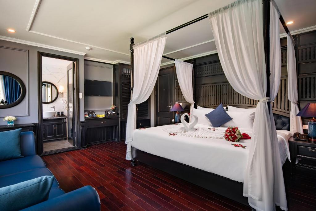 HẠ LONG 2 NGÀY 1 ĐÊM – DU THUYỀN ROSY – 5 SAO. KHỞI HÀNH TỪ HÀ NỘI - Ảnh 8