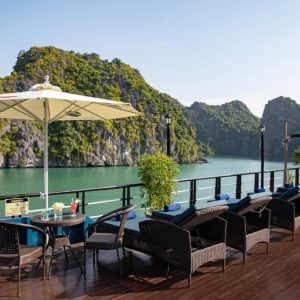 Alternative view of HẠ LONG 2 NGÀY 1 ĐÊM – DU THUYỀN ROSY – 5 SAO. KHỞI HÀNH TỪ HÀ NỘI