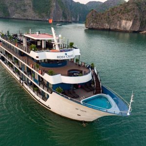 HẠ LONG 2 NGÀY 1 ĐÊM – DU THUYỀN ROSY – 5 SAO. KHỞI HÀNH TỪ HÀ NỘI