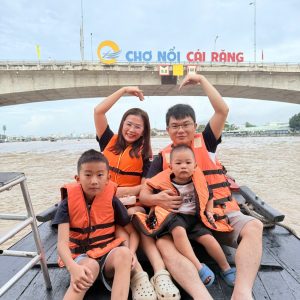 TOUR GHÉP KHÁCH LẺ ( HẰNG NGÀY)  ĐÓN BÌNH MINH TRÊN CHỢ NỔI CÁI RĂNG BẰNG TÀU